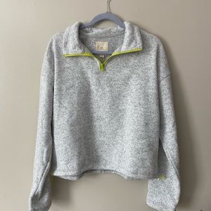 Fleece Quarter Zip Pullover